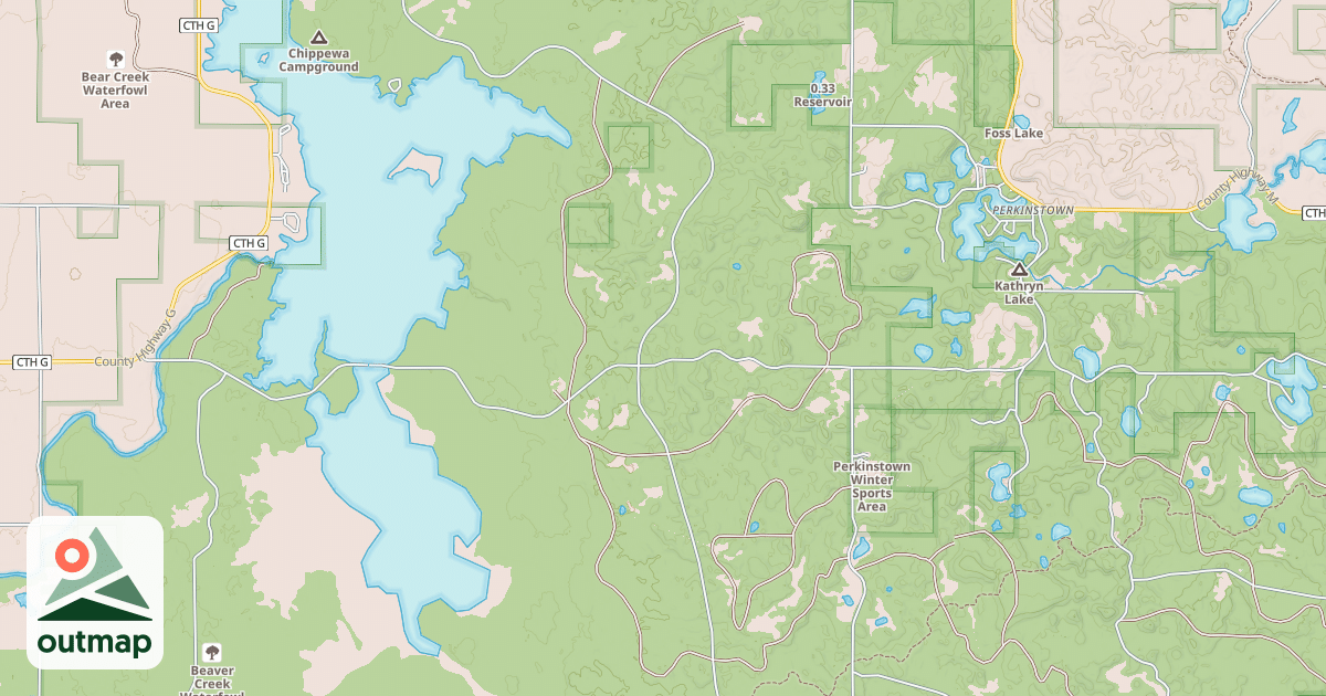Map of Perkinstown Motorized