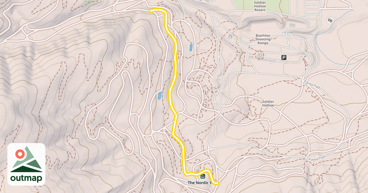 Map of Pony Express