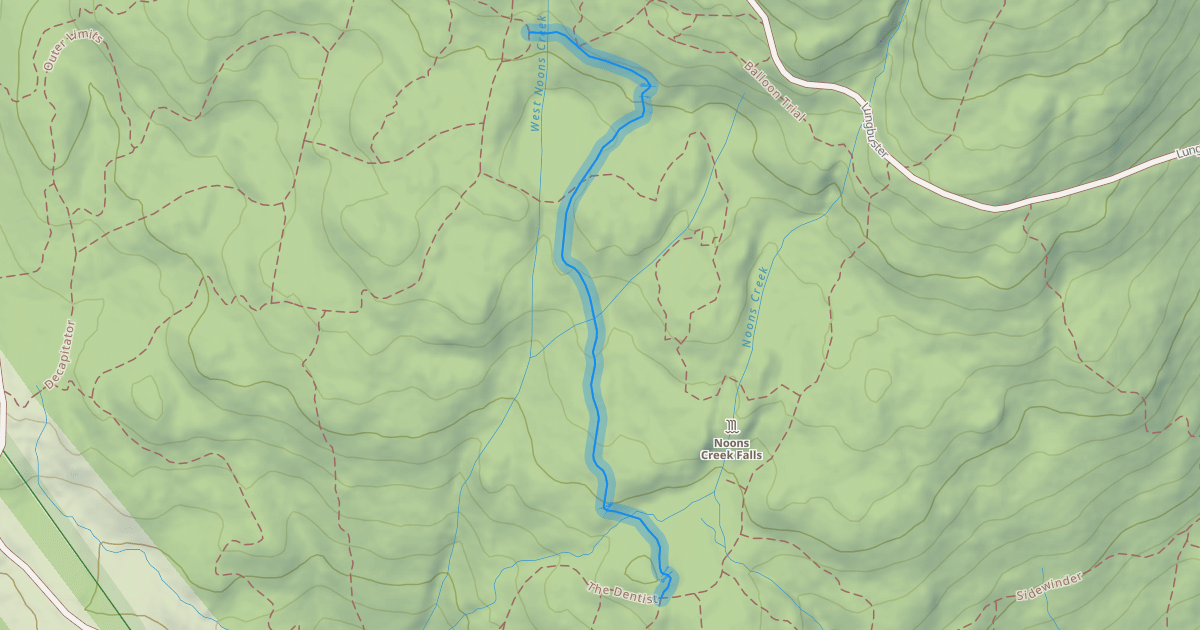 Map preview of East Bound and Down