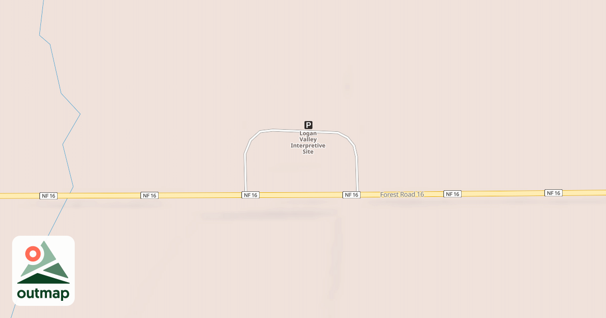 Map of LOGAN VALLEY INTERPRETIVE MRS