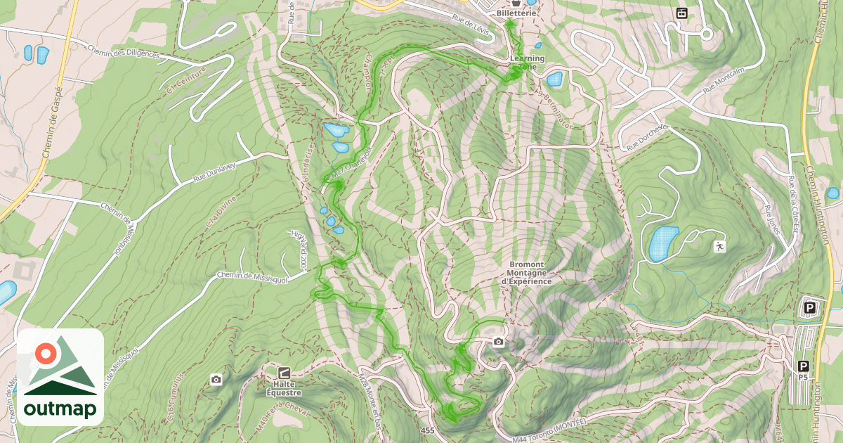 Map of 21 Grande Douce