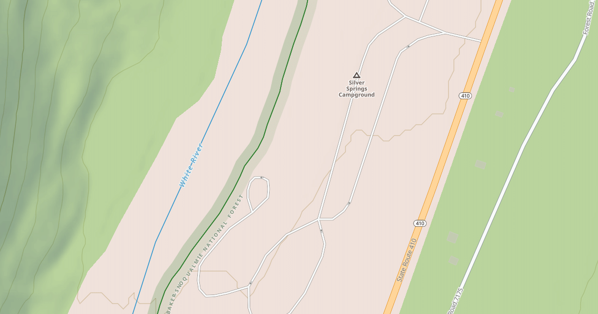 Map preview of SILVER SPRINGS CG-A