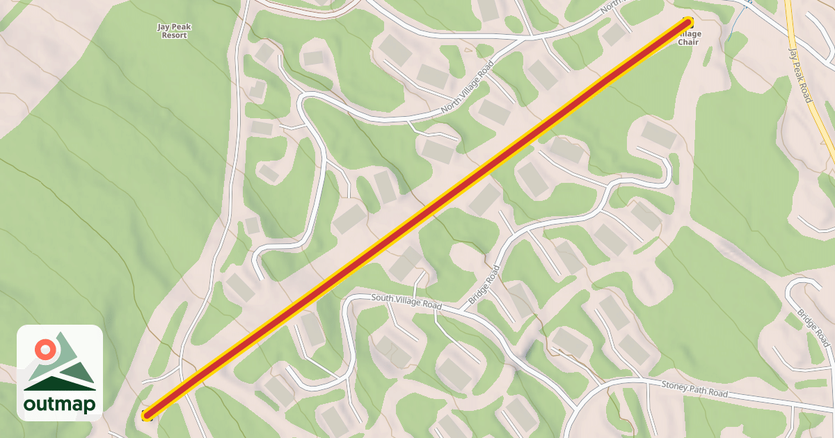 Map of Village Double Chair