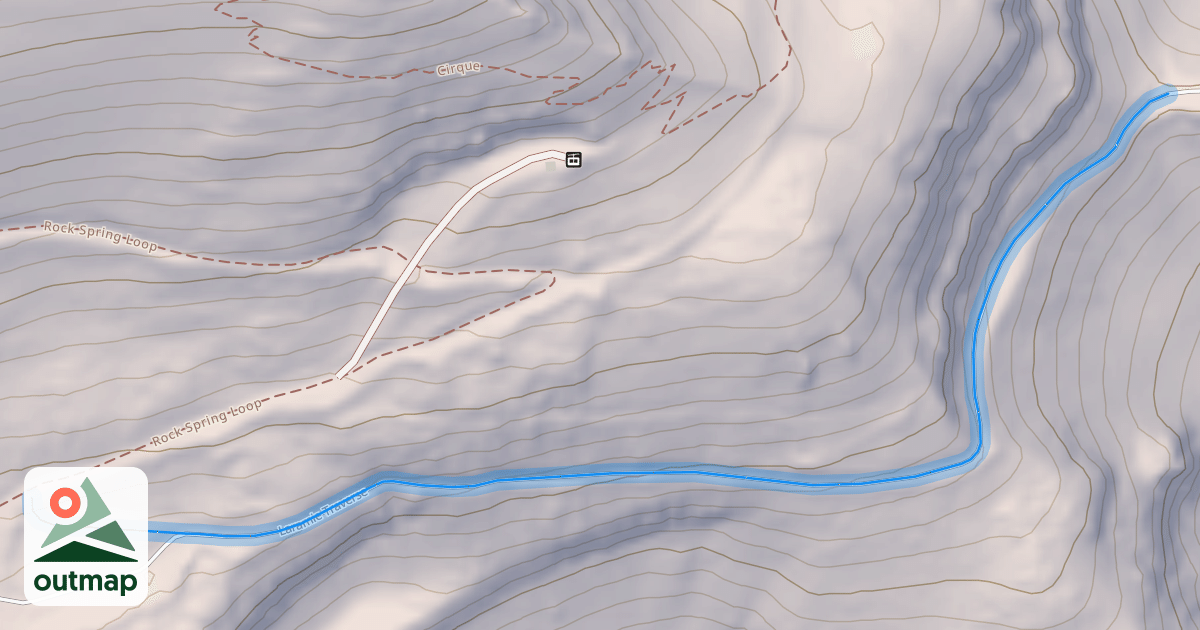 Map of Laramie Traverse