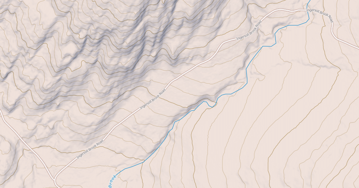 Map preview of Ingersoll Brook