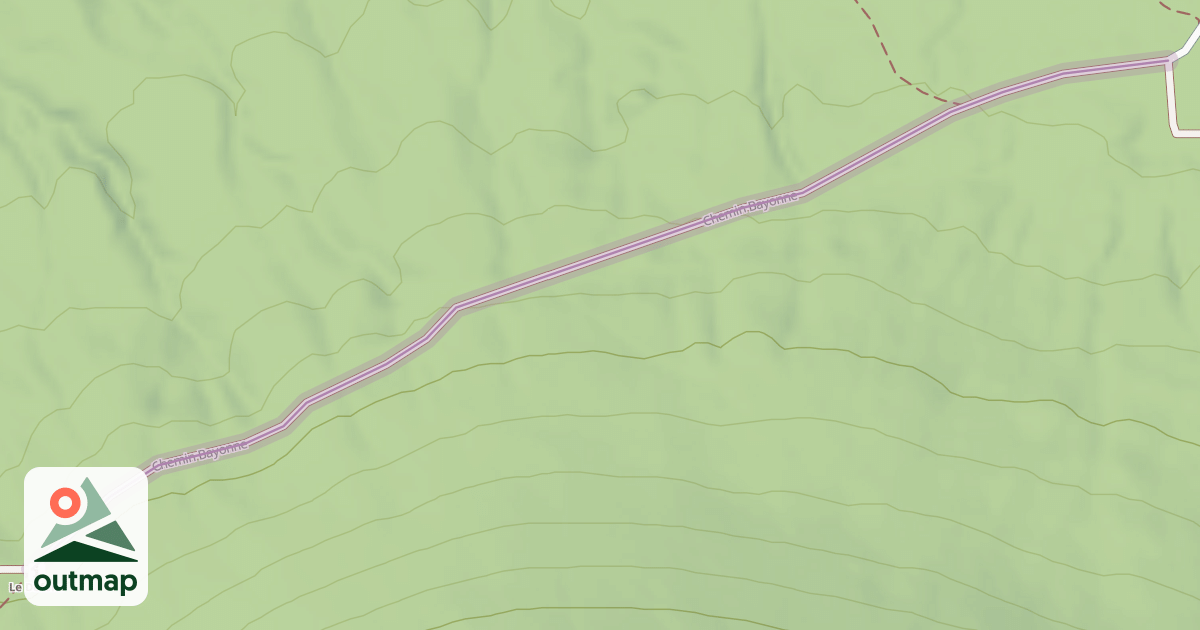 Map of Chemin Bayonne