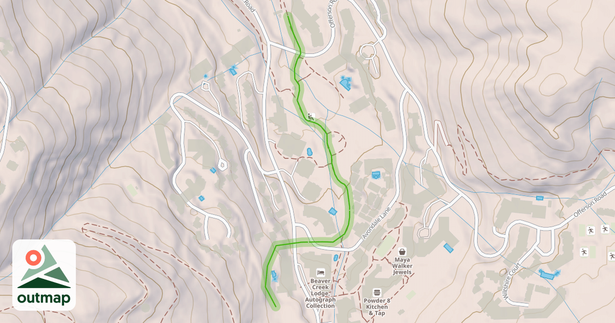 Map of Creekside Skiway