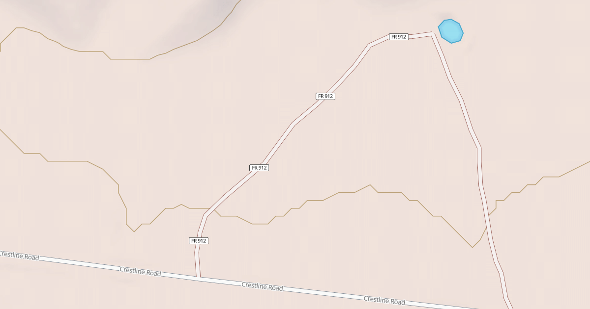 Map preview of USFS Motor Vehicle Use Map Roads {1467224C-78CA-4C80-BB8E-BD5E05311F5B}