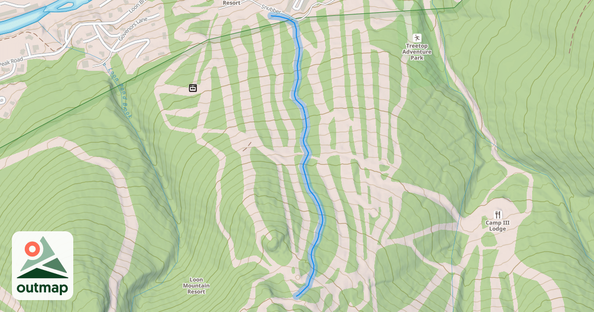 Map of Blue Ox