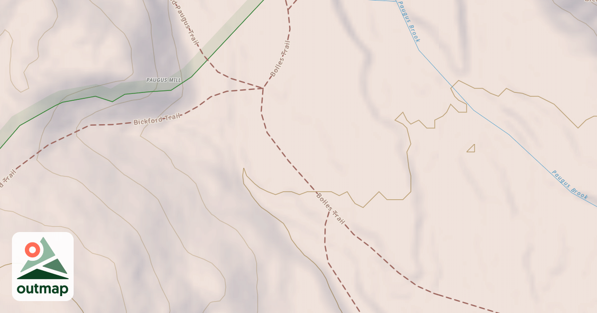 Map of Bolles Trail