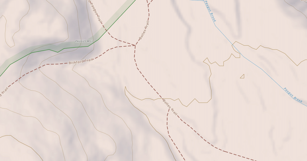Map preview of Bolles Trail