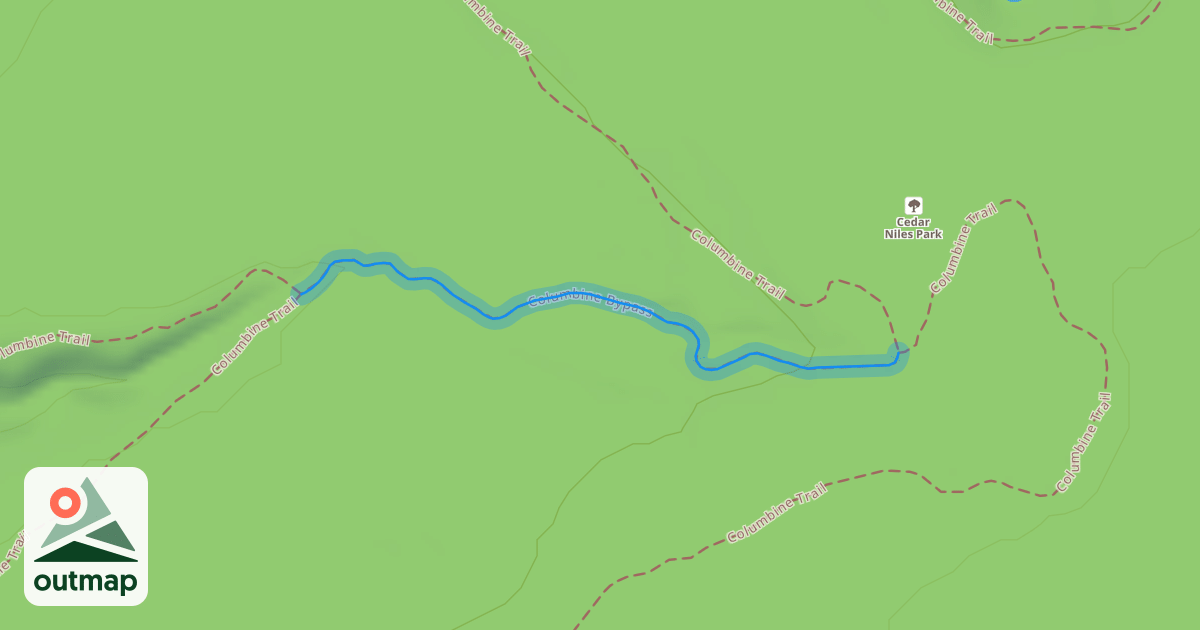 Map of Columbine Bypass