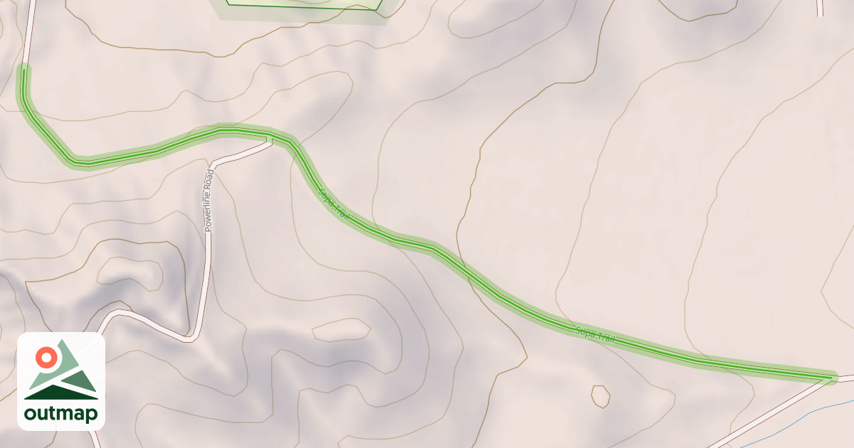 Map of Stipa Trail
