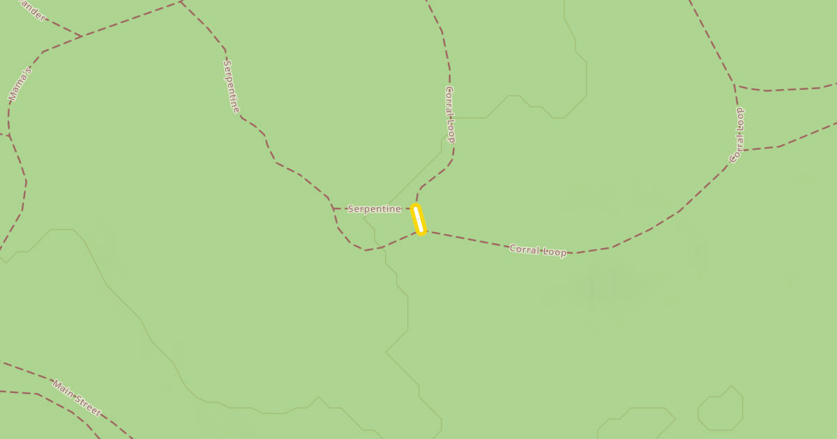 Map preview of Corral Loop