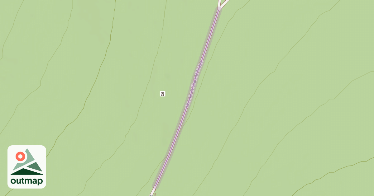 Map of Chemin de Chaumé Thiriet