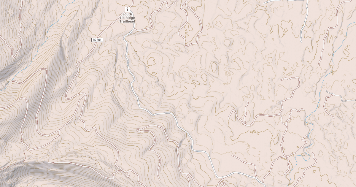 Map preview of ELK CREEK