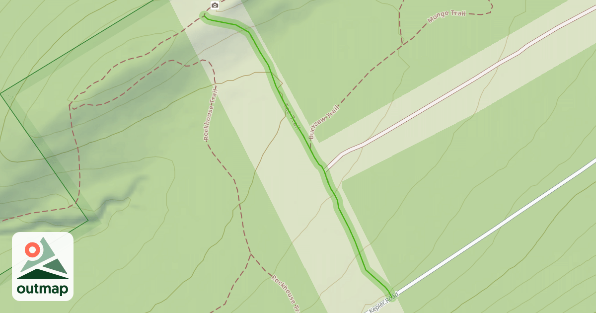 Map of Tee Trail