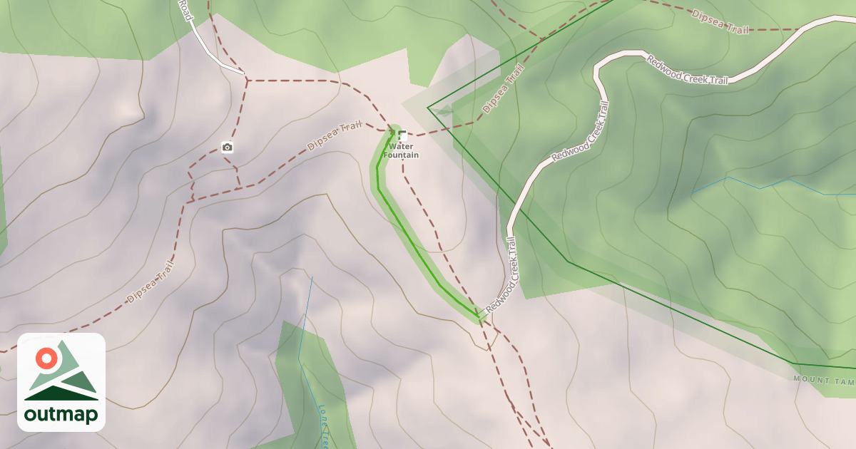 Map of Coastal View Trail