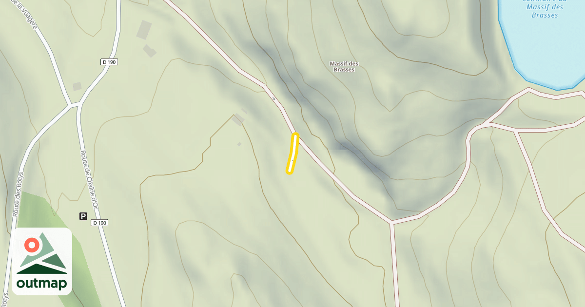 Map of La Rouge