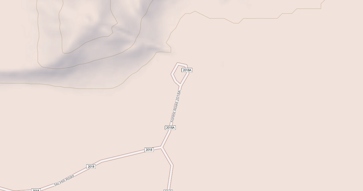 Map preview of SKI HILL SPUR A