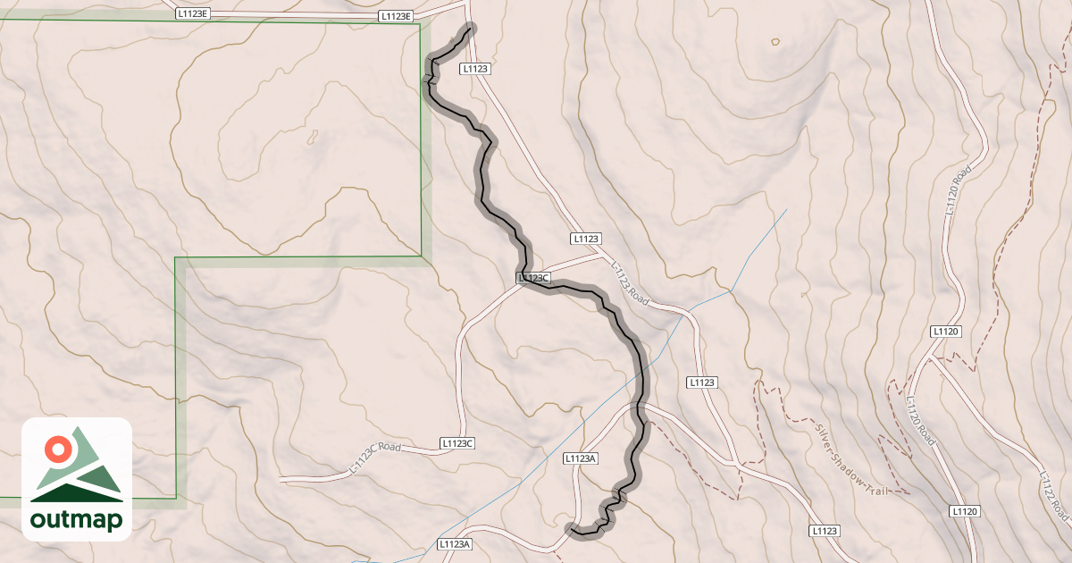Map of Tarbell Trail