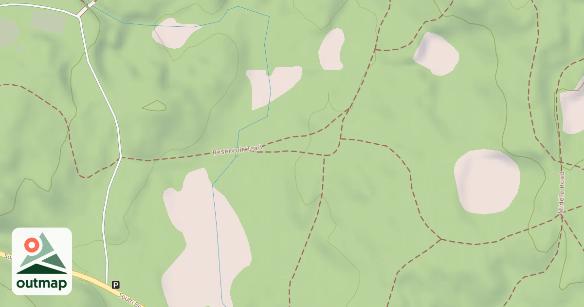 Map of Mountain Bike