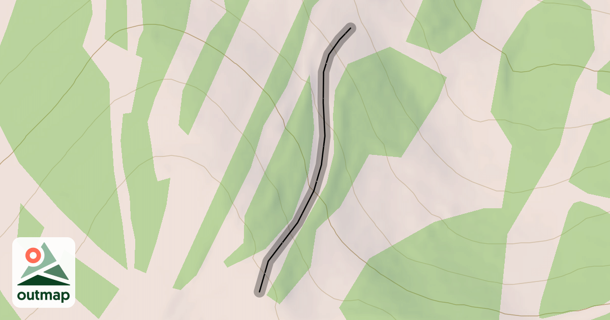Map of Upper Dipsy Doodle