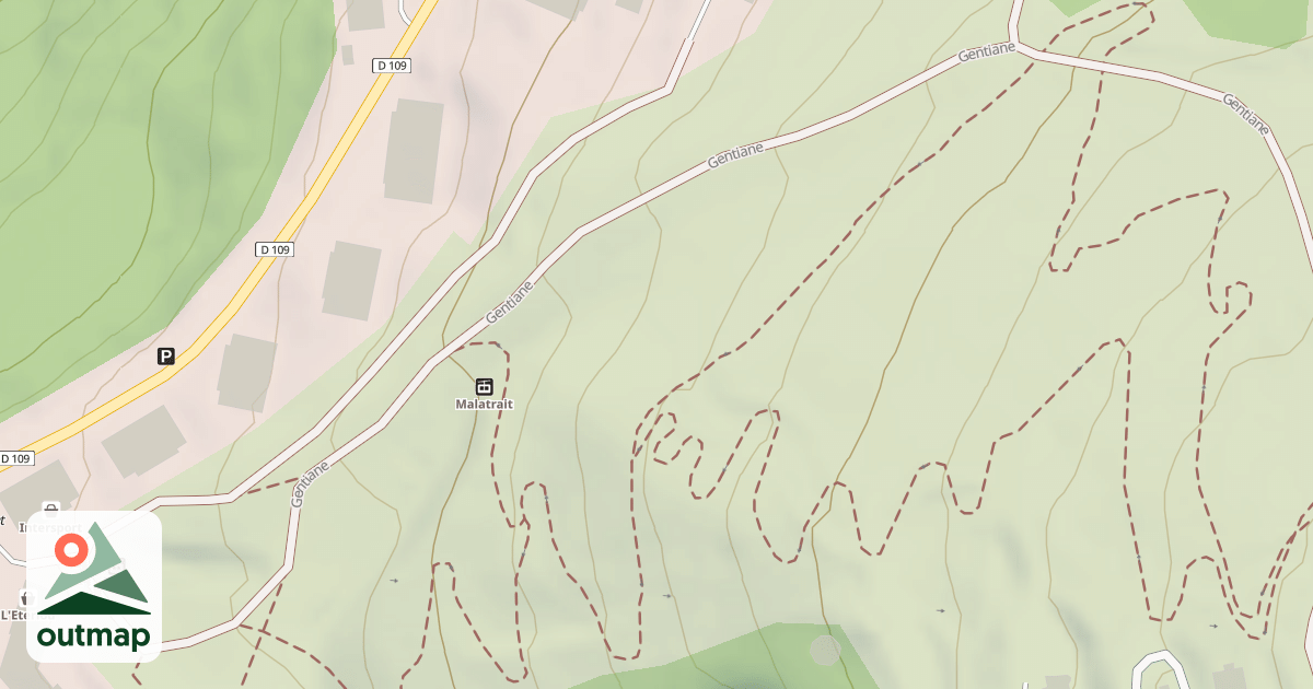 Map of Boarder Cross