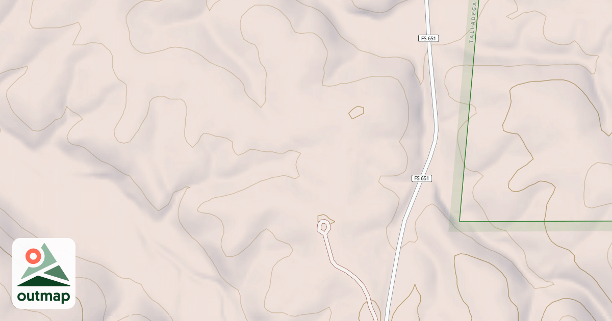 Map of DUCK NEST HUNTER CAMP
