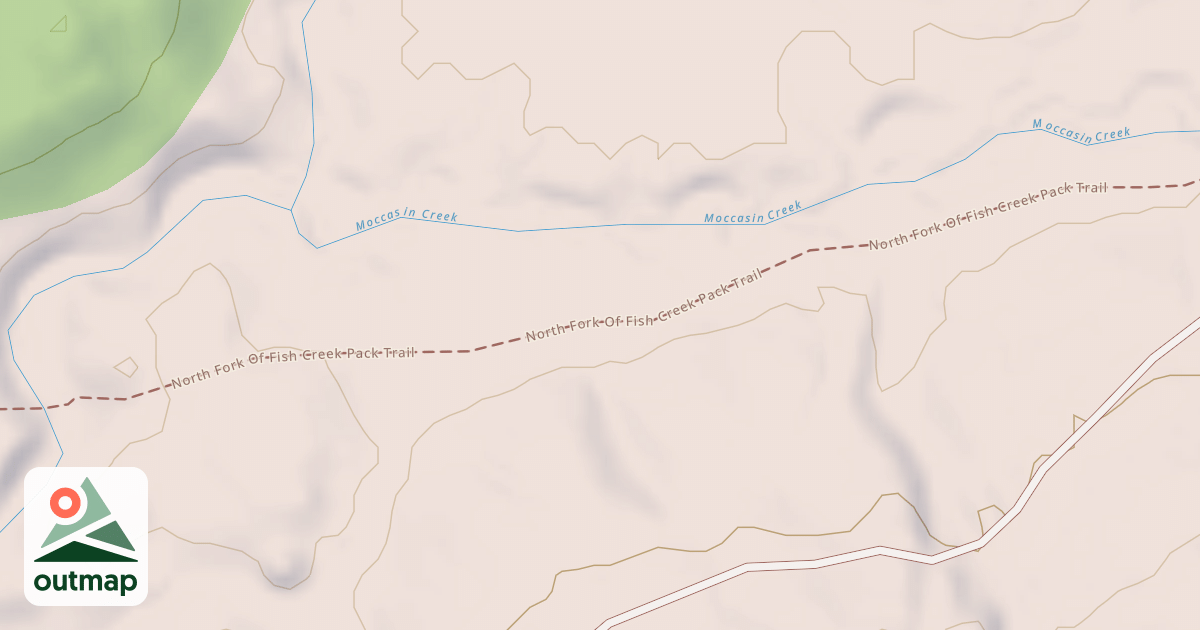 Map of Beauty Park Snowmobile