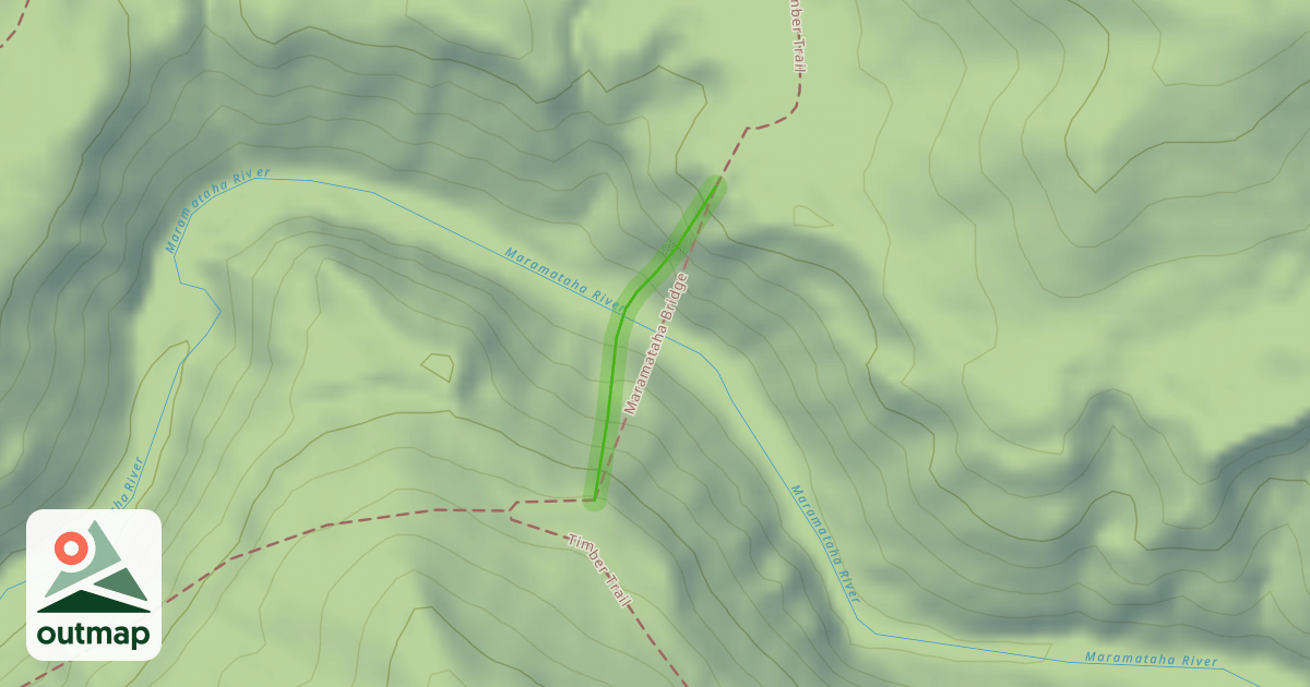 Map of Maramataha Bridge