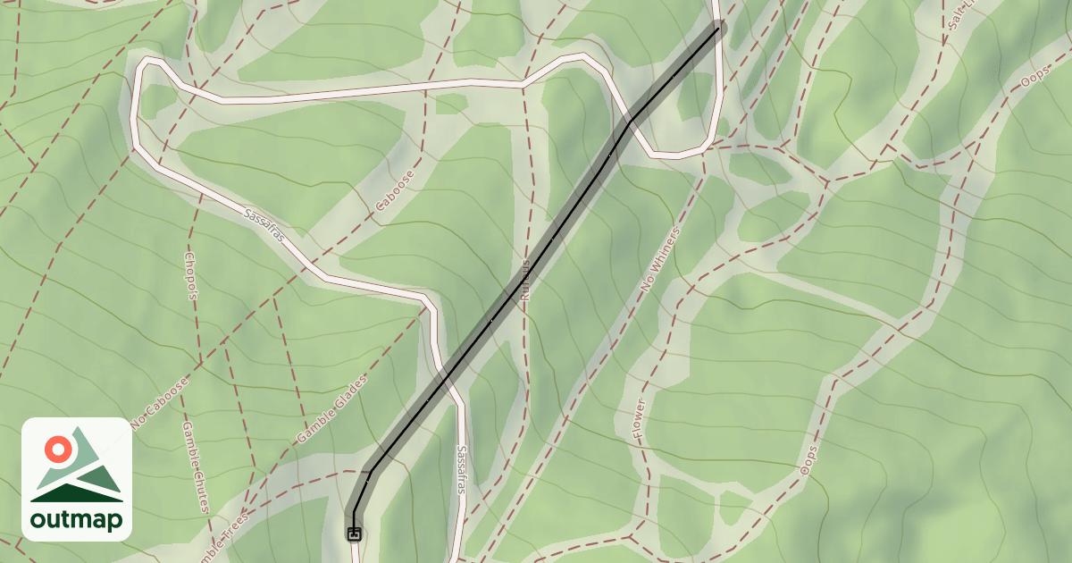 Map of Upper Gamble