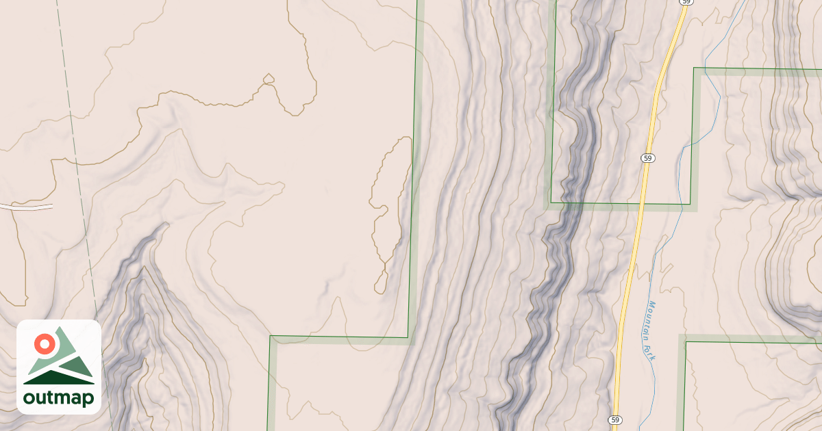 Map of USFS National Forest System Roads {4BC13AF3-FE27-4FDE-A66A-83D1425C3076}