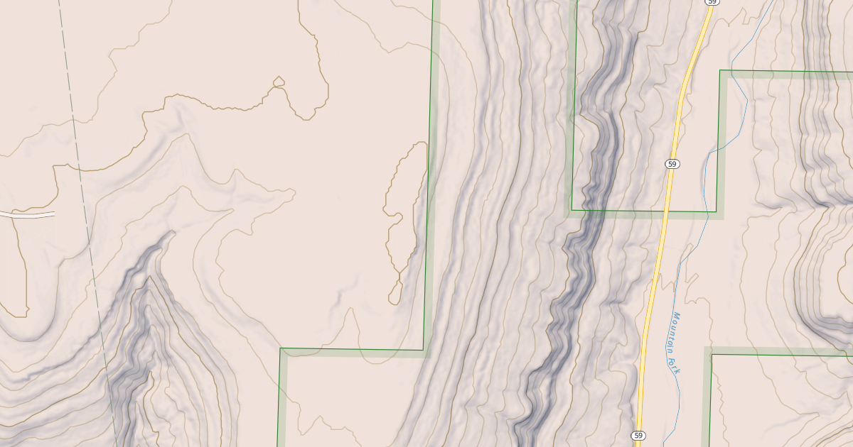 Map preview of USFS National Forest System Roads {4BC13AF3-FE27-4FDE-A66A-83D1425C3076}