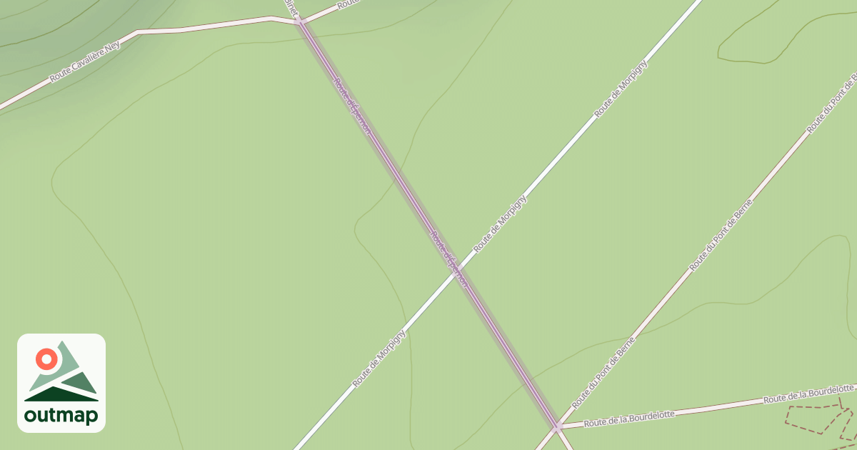 Map of Route d'Épernon