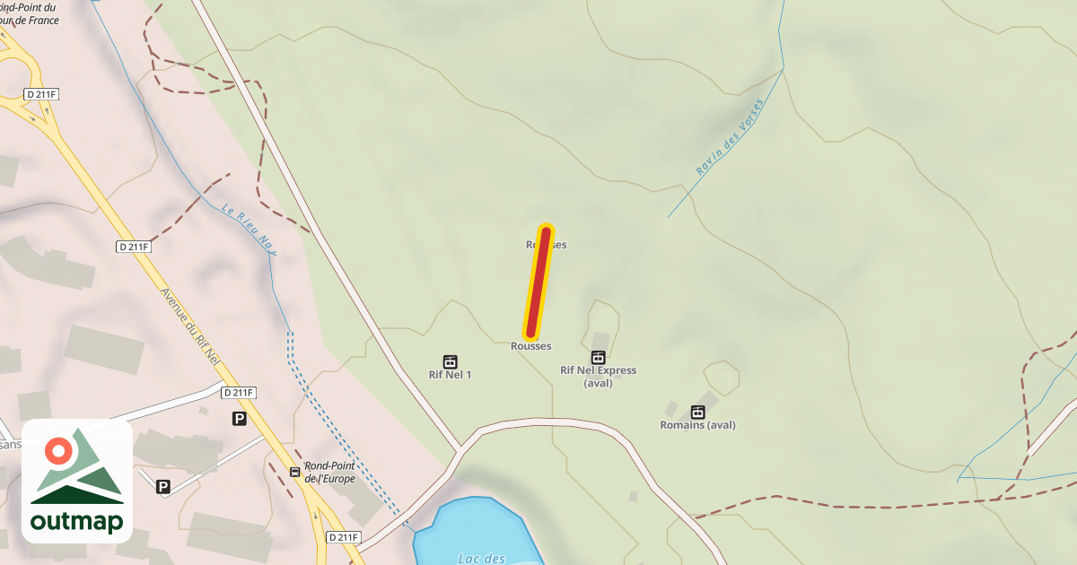 Map of Rousses