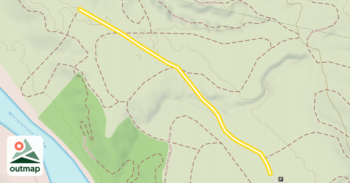 Map of Davis Trail