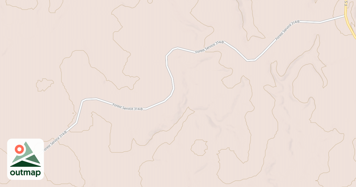 Map of USFS National Forest System Roads {A9CF9252-31B2-4677-8CAF-22C0C8567AA0}