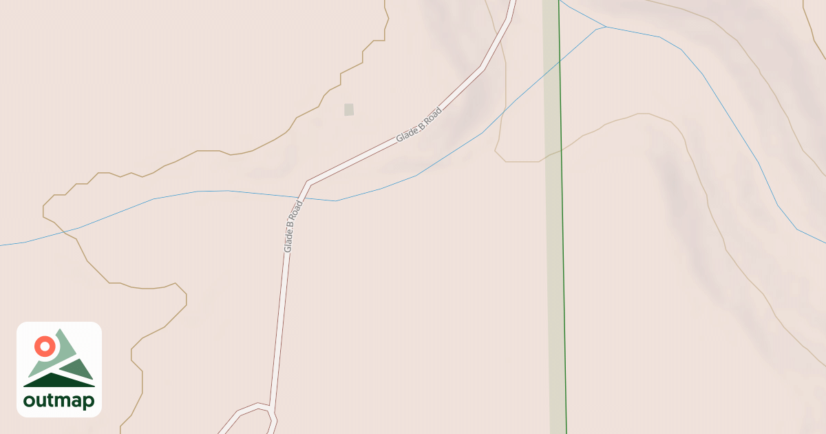 Map of GLADE B