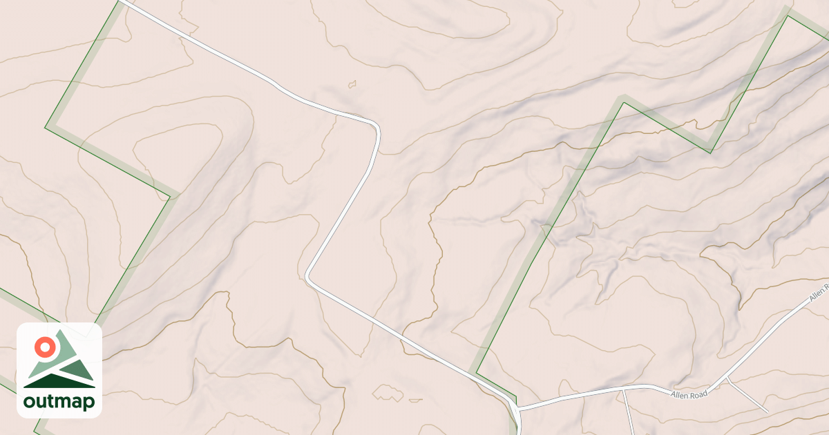 Map of Snowmobile Trail #2