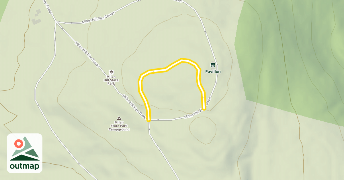 Map of Tower Trail