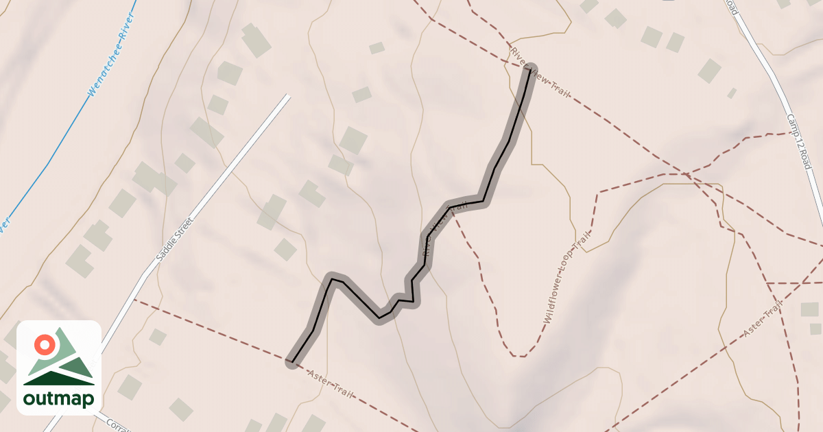 Map of River View Trail