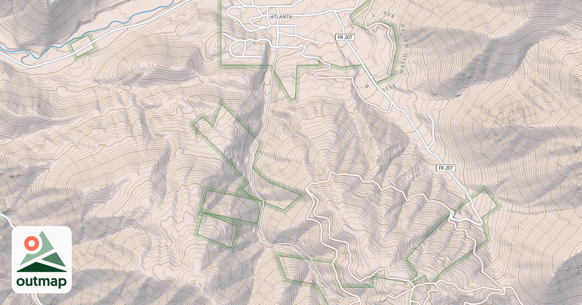 Map of ATLANTA SOUTH