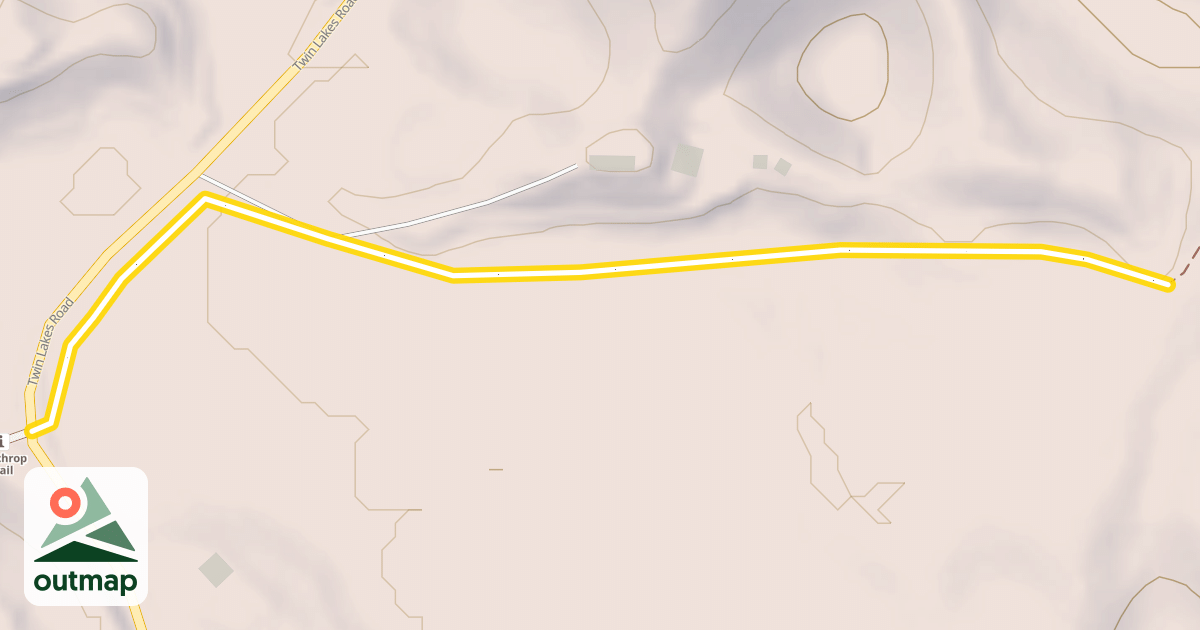 Map of Winthrop Trail (Lower)