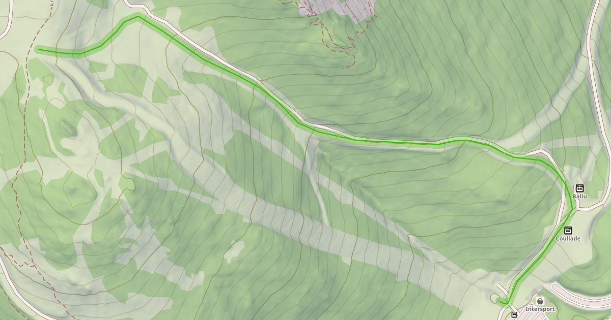 Map preview of Soucarade Pla del Mir