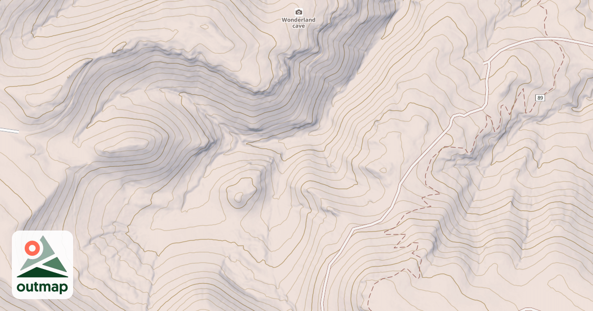 Map of BIG ELK BURN