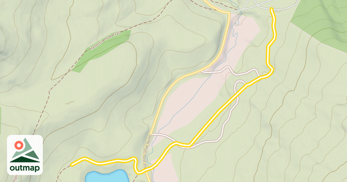 Map of Back 9 Expressway
