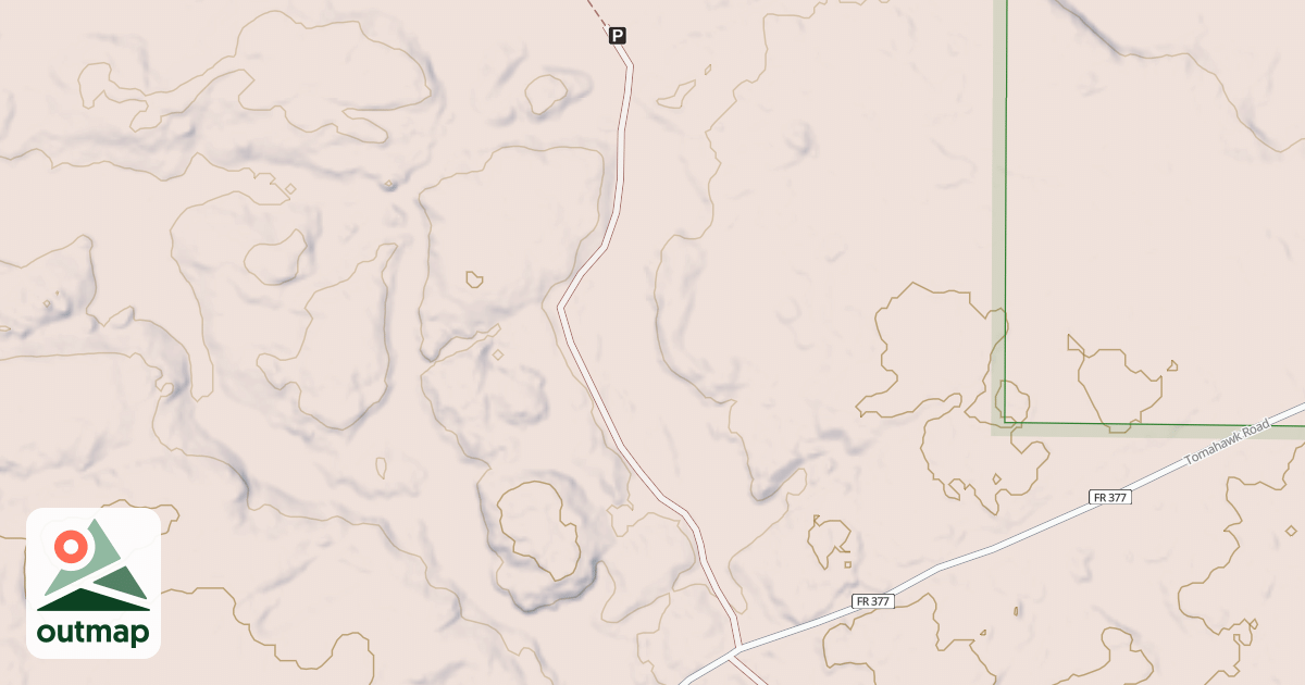 Map of BOG LAKE ACCESS