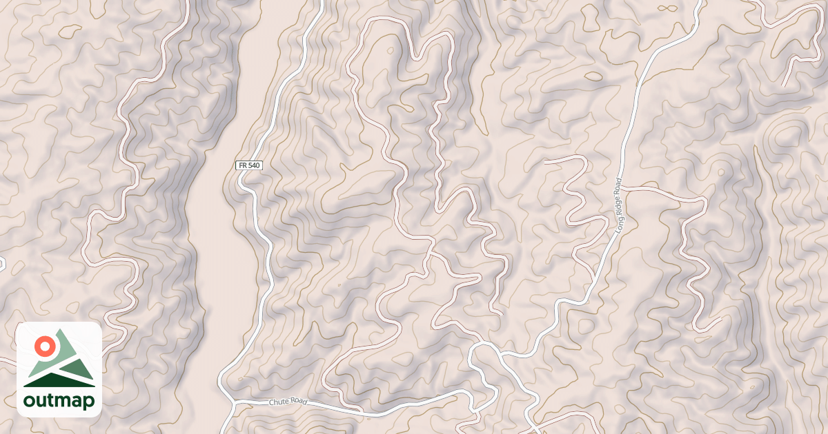 Map of CHUTE LOOP