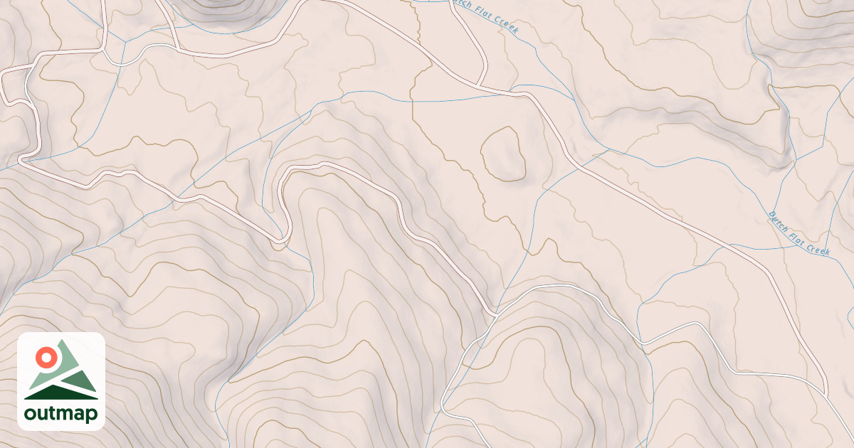 Map of DUTCH FLAT LOOP
